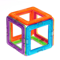 Конструктор магнитный &laquo;Цветные магниты&raquo;, 14 деталей