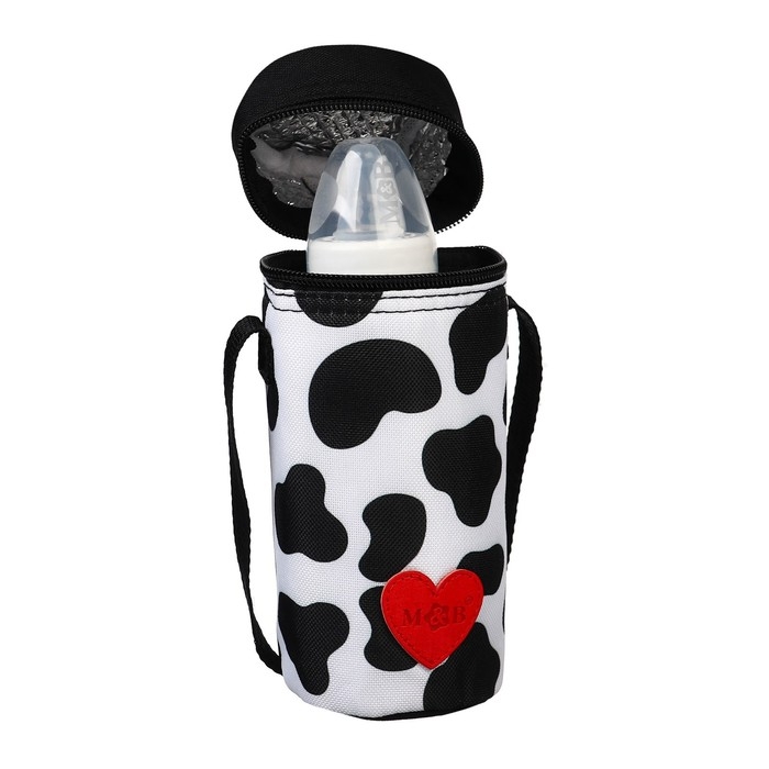 Термосумка для бутылочки &laquo;Люблю молоко&raquo;, форма тубус