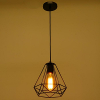 Светильник BayerLux Подвес "Лофт" 1x40Вт E27 черный 20х20х120 см