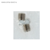 Полкодержатель P110SN, 22х23х20 мм, 4 шт в наборе, цвет никель Полкодержатель P110SN, 22х23х20 мм, 4 шт в наборе, цвет никель