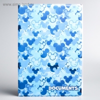 Папка для документов, Микки Маус,8 файлов А4 Папка для документов, Микки Маус,8 файлов А4