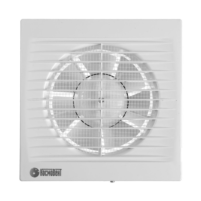 Вентилятор вытяжной "КосмоВент" В125, d=125 мм, 12 Вт, 40 дБ, 188 м&sup3;/ч, без выключателя