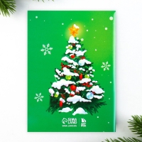 Подарочный набор новогодний, блокнот,наклейки 2 л и магнитные закладки 2 шт &laquo;Чудесный набор&raquo;