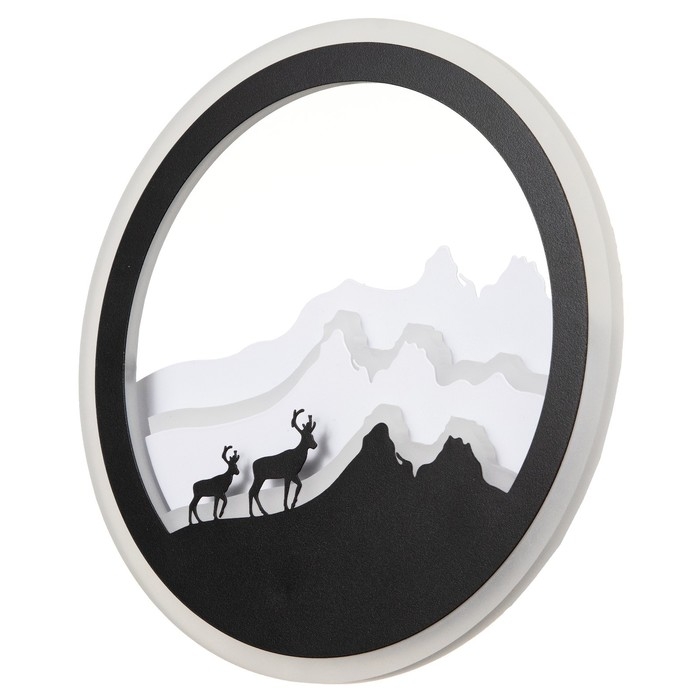 Бра 2522/1 LED 15Вт 4000К белый 24х24 см