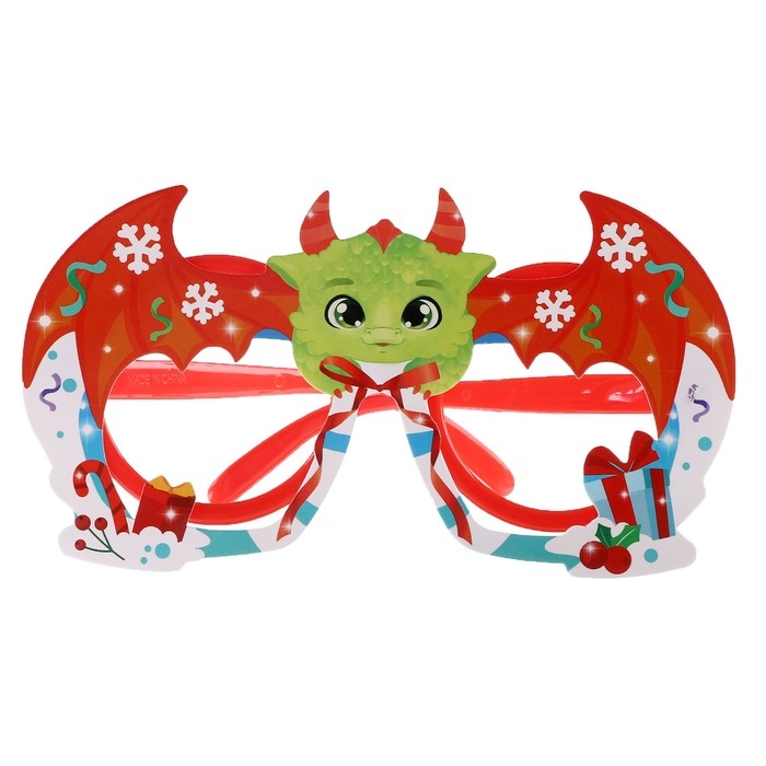 Карнавальные очки &laquo;Дракончик&raquo; пластик, картон
