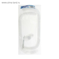 Ручка скоба дверная, L=350 мм, белая Ручка скоба дверная, L=350 мм, белая