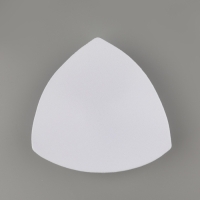 Чашки для бюстгальтера &laquo;Треугольник&raquo;, евро 70-75, пара, цвет белый