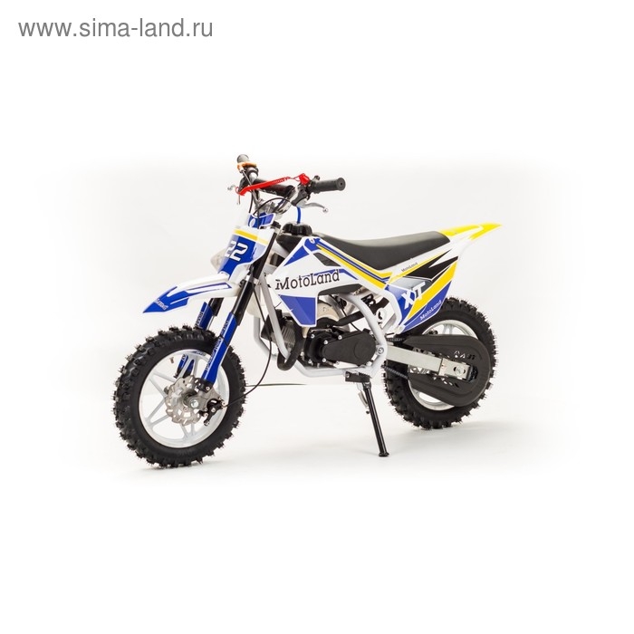 Питбайк MotoLand XT50, 50 см3, синий Питбайк MotoLand XT50, 50 см3, синий