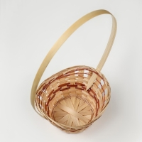 Корзина плетеная &laquo;Ладья&raquo;, 18&times;16&times;6 см, бамбук