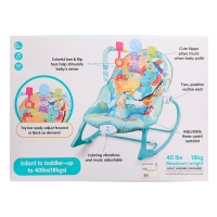 Шезлог детский &laquo;Слонёнок&raquo;, звуковые эффекты