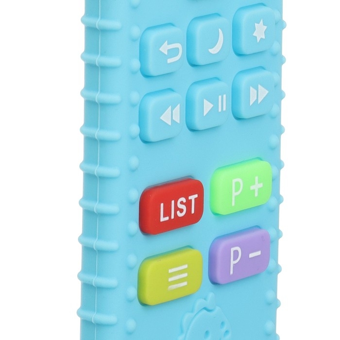 Прорезыватель для зубов &laquo;Пульт детский&raquo;, цвет голубой, размер 16 см, Крошка Я