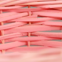 Корзина плетеная, 20&times;20&times;11,5/25 см, ива