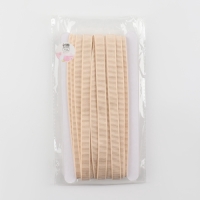 Резинка бельевая, в рубчик, 10 мм, 10 ± 1 м, цвет бежевый Резинка бельевая, в рубчик, 10 мм, 10 ± 1 м, цвет бежевый