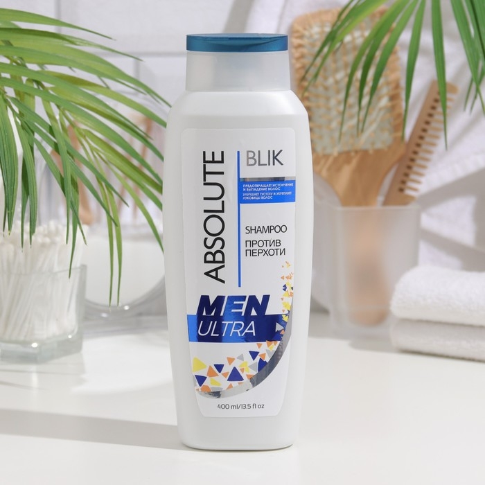Шампунь для волос мужской Absolute Blik против перхоти, 400 мл Шампунь для волос мужской Absolute Blik против перхоти, 400 мл