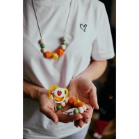 Держатель для соски - пустышки &laquo;Краски лета&raquo;, силиконовый, виды МИКС