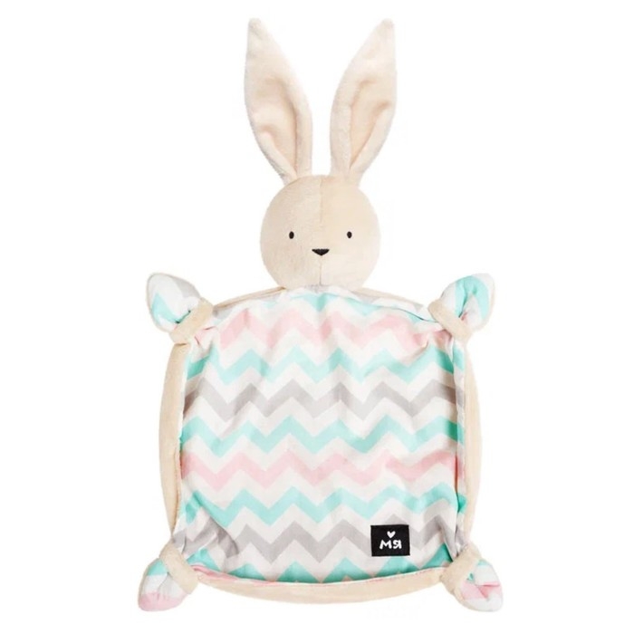 Развивающая игрушка-комфортер &laquo;Зайка Джон Бежевый&raquo;, 32 см