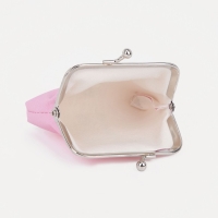 Кошелёк на фермуаре, цвет розовый