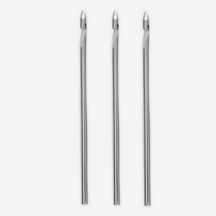 Крючок люневильский, со сменными иглами №0,7/0,9/1,2 мм, цвет МИКС