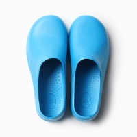 Галоши женские "Лаура" цвет василёк, размер 40