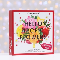 Подарочный набор косметики м Hello Tropic Flowers №1401: гель для душа 200 мл, крем для рук 80 мл Подарочный набор косметики м Hello Tropic Flowers №1401: гель для душа 200 мл, крем для рук 80 мл