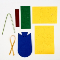 Цветы своими руками из фетра &laquo;Букет подсолнухов&raquo;, набор для творчества на 8 марта