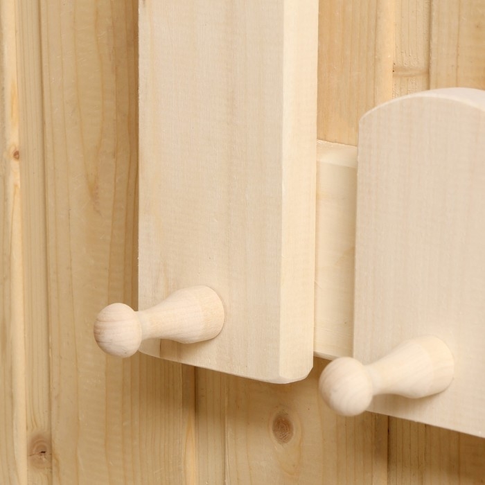 Вешалка Вешалка "Котёнок", 5 крючков, 45х35х8 см