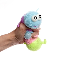 Ёжка &laquo;Гусеница&raquo; световой, цвета МИКС