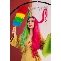 Сушилка для белья подвесная складная, 12 прищепок, 37&times;11&times;18 см, цвет серый