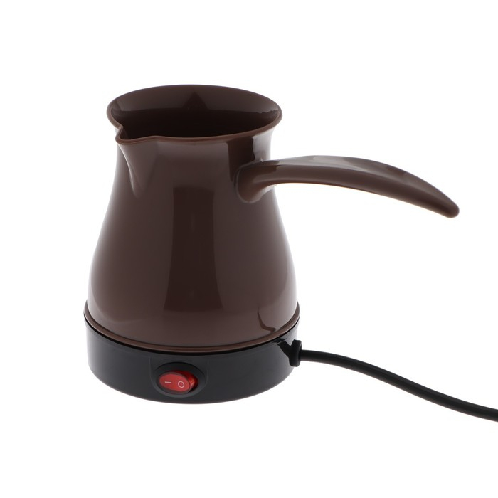 Турка электрическая Luazon LTE-601, 600 Вт, 250 мл, защита от включения без воды, коричневая Турка электрическая Luazon LTE-601, 600 Вт, 250 мл, защита от включения без воды, коричневая