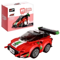 Конструктор инерционный &laquo;Спорткар&raquo;, 137 деталей