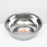 Миска металлическая эконом, 2,7 л, 25 х 8 см Миска металлическая эконом, 2,7 л, 25 х 8 см