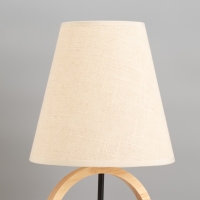 Лампа настольная "Конье" 1х40Вт Е27 светлое дерево 11,5х11,5х27см Лампа настольная "Конье" 1х40Вт Е27 светлое дерево 11,5х11,5х27см