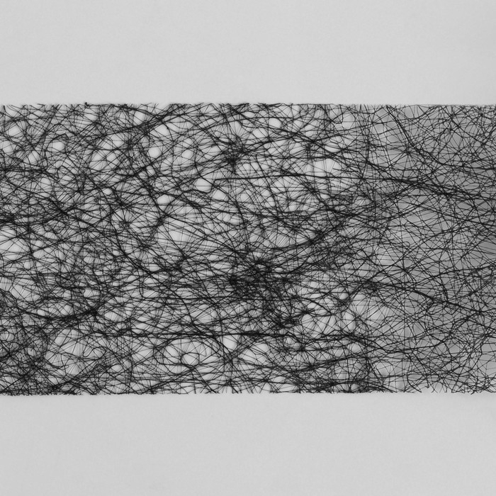 Паутинка клеевая, 20 мм, 73 &plusmn; 1 м, цвет чёрный