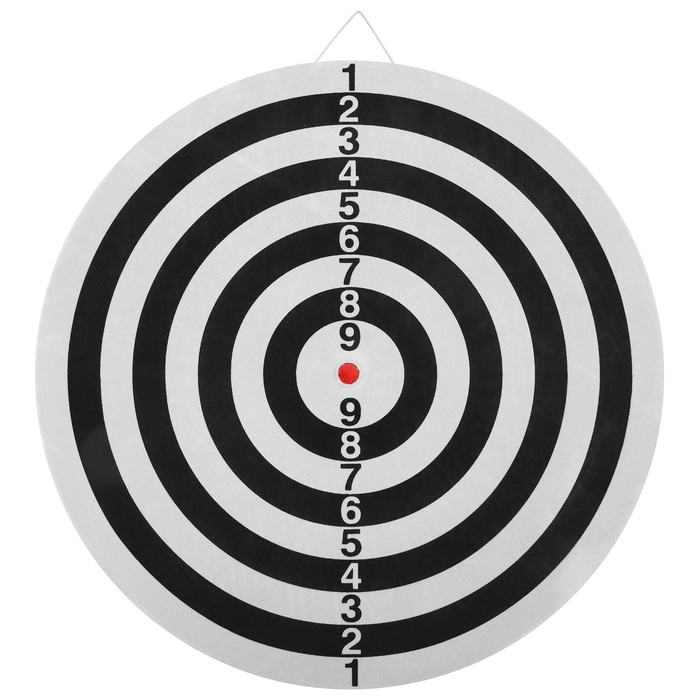 Дартс, мишень диаметром 36,5 см, 6 дротиков