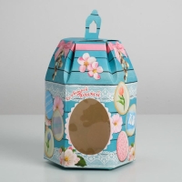 Коробка кондитерская складная, упаковка &laquo;Светлая Пасха&raquo;, 16,5 х 14,5 х 21 см