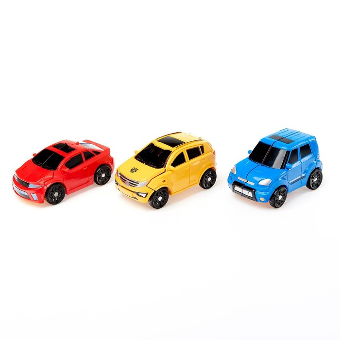 Набор роботов «Супербот», трансформируется, собирается из трёх роботов Набор роботов «Супербот», трансформируется, собирается из трёх роботов