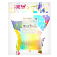 Пружинка-радуга &laquo;Блеск&raquo;, цвета МИКС