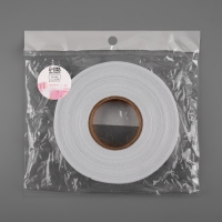 Лента клеевая нитепрошивная по долевой, 38 г/кв.м, 15 мм × 50 м, цвет белый Лента клеевая нитепрошивная по долевой, 38 г/кв.м, 15 мм × 50 м, цвет белый