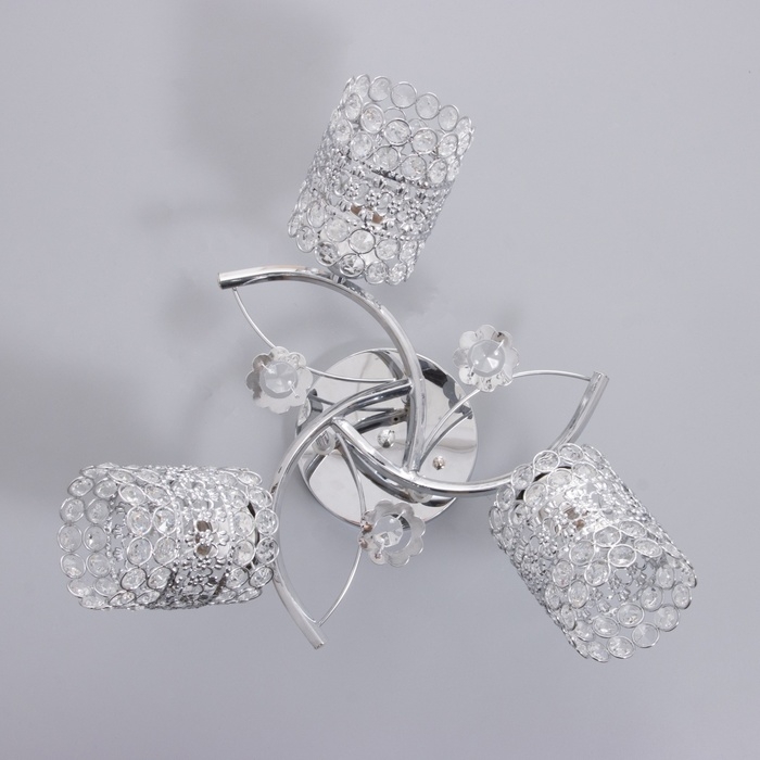 Люстра "Берти" 3х40Вт Е27 Хром МОДЕЛЬ: 2612376