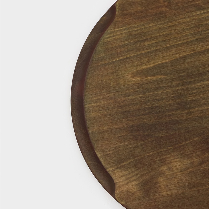 Блюдо для подачи Adelica, d=25×1,8 см, пропитано маслом, массив берёзы Блюдо для подачи Adelica, d=25×1,8 см, пропитано маслом, массив берёзы