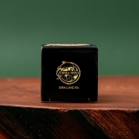 Новогодняя свеча гелевая в стакане Зима это ..&laquo;Новый год: Золотой шик&raquo;, без аромата, скретч-слой, 2,5 х 2,5 х 2,5 см