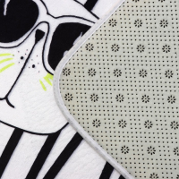 Коврик для ванной и туалета Доляна &laquo;Коты&raquo;, 45&times;120 см