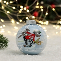 Шар "Ну, погоди 1", 80 мм., в подарочной упаковке Шар "Ну, погоди 1", 80 мм., в подарочной упаковке