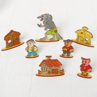 Кукольный театр сказки на столе &laquo;Три поросёнка&raquo;