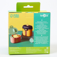 Контейнер для хранения детского питания &laquo;Корона&raquo;, 360 гр., цвет зеленый