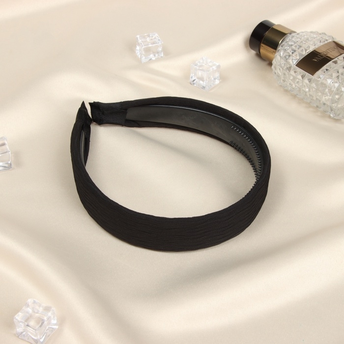 Ободок для волос Ободок для волос "Жаннет" классик, 3 см, чёрный