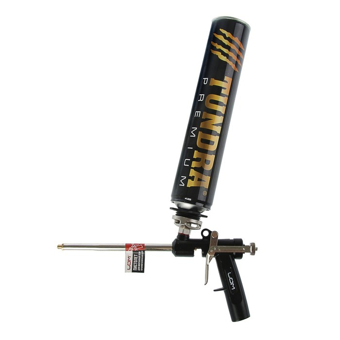 Пистолет для монтажной пены ЛОМ, цельнометаллический корпус Пистолет для монтажной пены ЛОМ, цельнометаллический корпус