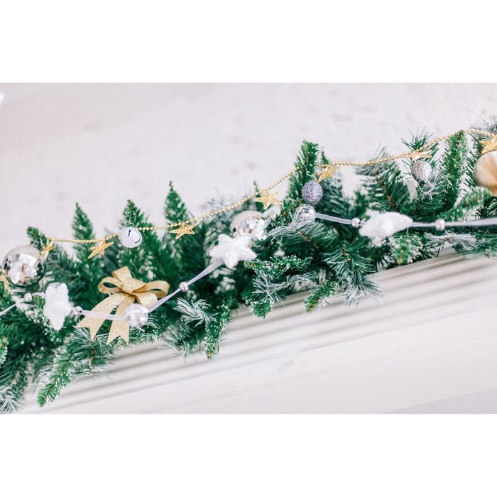 Бубенчики для рукоделия, набор 12 шт., размер 1 шт. &mdash; 3 см, цвет белый