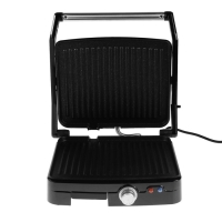 Гриль электрический Zelmer ZPR2000, 2200 Вт, антипригарное покрытие, 29х23 см, чёрно-серый