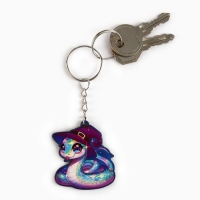 Подарочный новогодний набор &laquo;Новый год: Чудеса рядом&raquo; значок и брелок